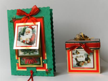 Vintage Christmas Toppers by Rita Curtis