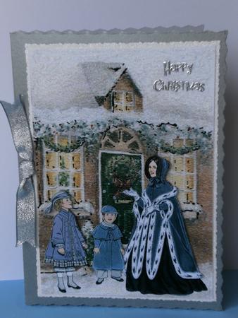 Victorian Family Christmas Visit by Rita Curtis