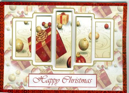 Brand New Christmas Presents & Decorations Panel Card Kit by Mrs K Lynn