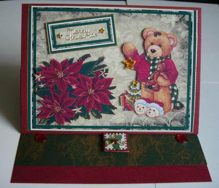 Christmas Teddy by Rose Smille