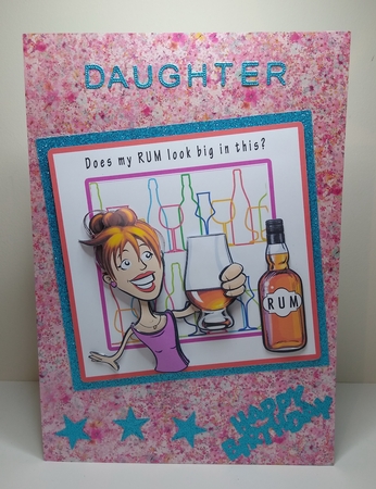 Does My RUM Look Big In This - Decoupage by Roseanna Miles
