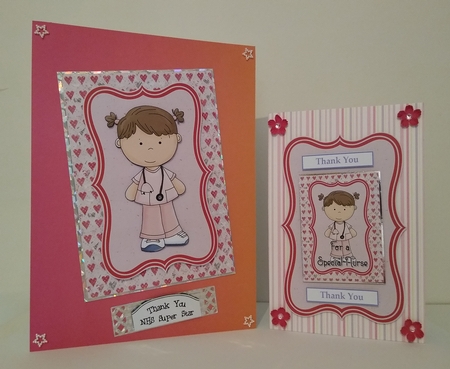 For a Special Nurse - Mini Card Kit 2 by Roseanna Miles