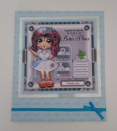 Nurse Thank you Quick Card by Roseanna Miles