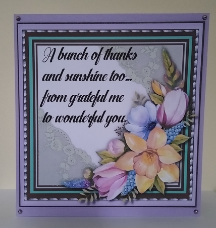 A Bunch Of Thanks  2 by Roseanna Miles