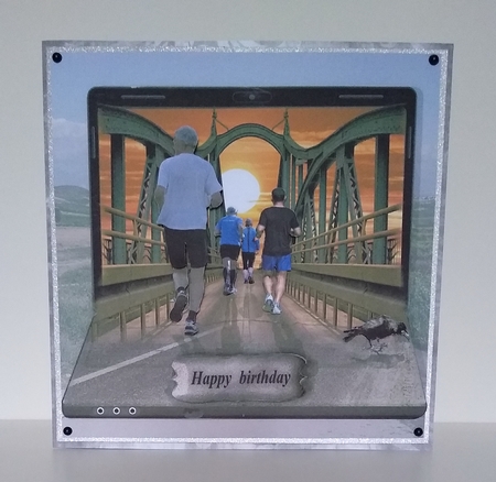 early morning run  by Roseanna Miles