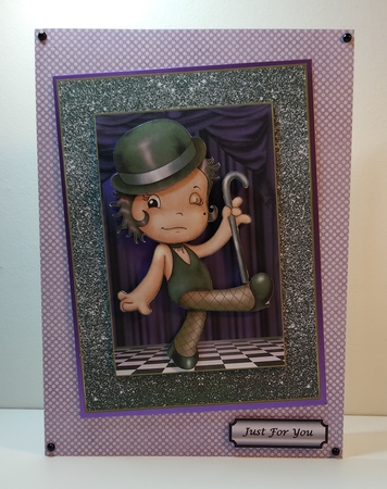 Cute Cabaret Performer by Roseanna Miles