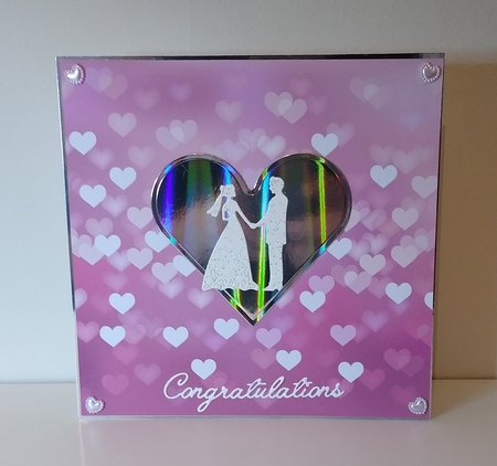 BOKEH HEARTS PINK by Roseanna Miles