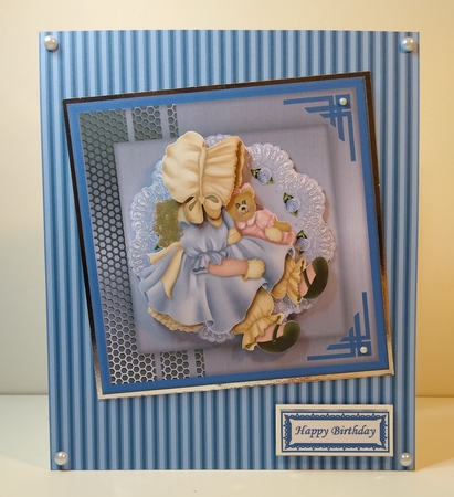 Cute Vintage Infant by Roseanna Miles