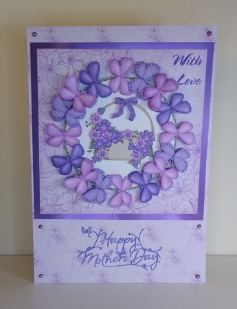 Circle of Butterflies 1 by Roseanna Miles