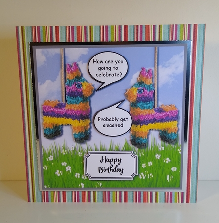 Donkey Pinata by Roseanna Miles