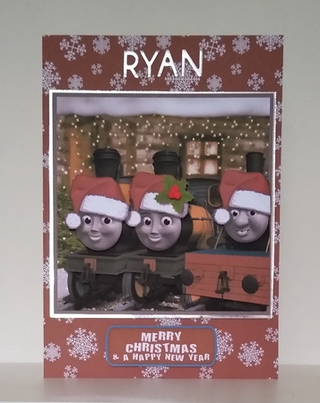 Thomas the tank engine and friends Christmas by Roseanna Miles