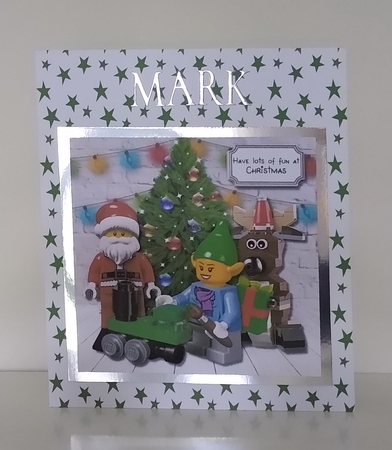 Christmas Lego by Roseanna Miles