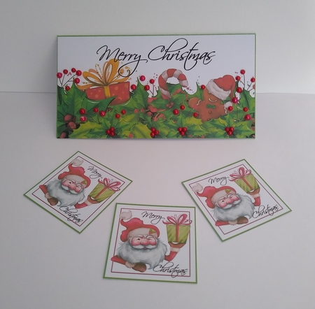 Festive Money Envelope 1 (2020) by Roseanna Miles