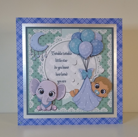 A baby boy drops by by Roseanna Miles