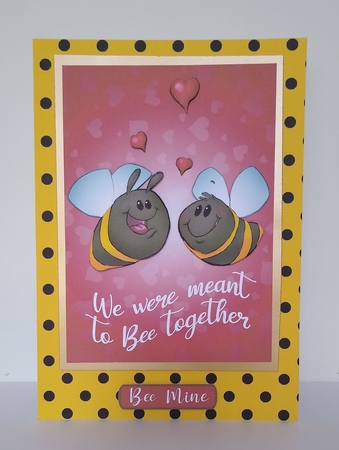 Bee Together Valentines Day by Roseanna Miles