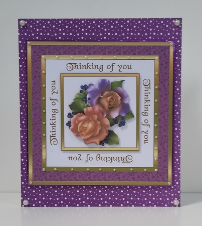 SC Beautiful Roses (Thinking of you) by Roseanna Miles