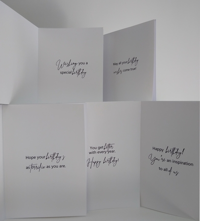 Birthday Sayings 2 by Roseanna Miles