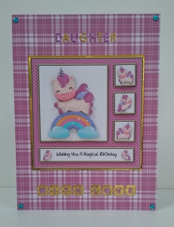 Wishing You A Magical Birthday Unicorn  by Roseanna Miles