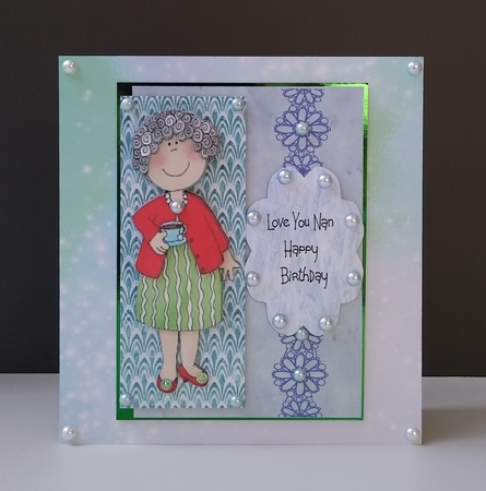 Love You Nan Birthday by Roseanna Miles
