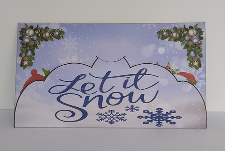 Christmas Money Wallet or Gift Card Holder 9 by Roseanna Miles