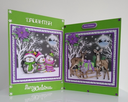 Christmas Scenes Bumper Kit - Decoupage & Inserts by Roseanna Miles