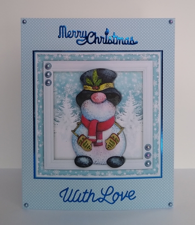Cute Gonk Snowman Mini Kit 3 by Roseanna Miles