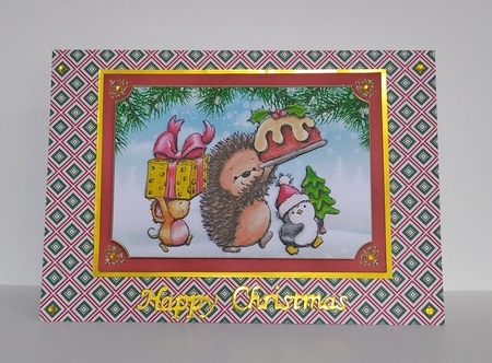 Cute Critters Christmas Parade  by Roseanna Miles