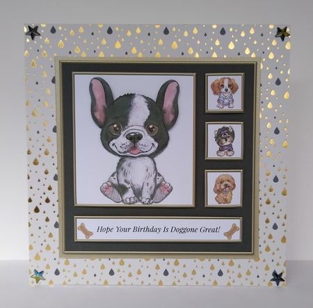 Doggone Great Birthday (Card Three) by Roseanna Miles
