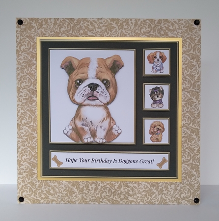 Doggone Great Birthday (Card Four) by Roseanna Miles