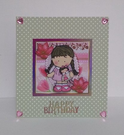 I love my little dolly 7x7 mini kit by Roseanna Miles
