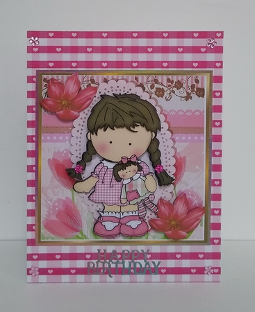 I love my little dolly 7x7 mini kit by Roseanna Miles