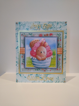 Cute Easter Animal Collection 7x7 Bumper Kit by Roseanna Miles
