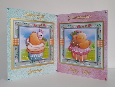 Cute Easter Animal Collection 7x7 Bumper Kit by Roseanna Miles