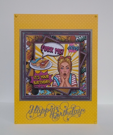Fork Me! Bumper Kit #1  TOPPER  NO GIRL** by Roseanna Miles