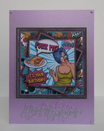Fork Me! Bumper Kit #1  TOPPER  NO GIRL** by Roseanna Miles