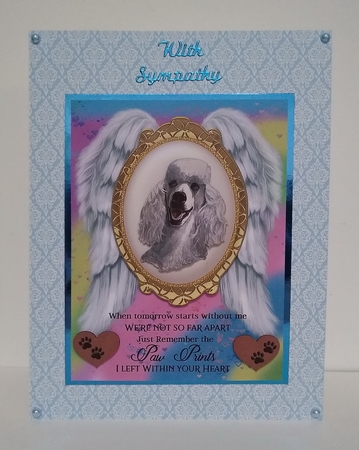 When tomorrow pet loss topper 6 by Roseanna Miles