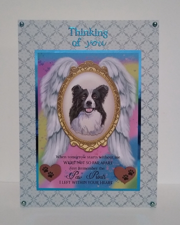 When tomorrow pet loss topper 9 by Roseanna Miles