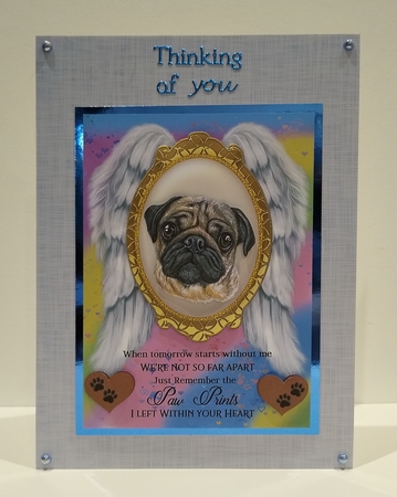 When tomorrow pet loss topper 14 by Roseanna Miles