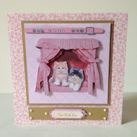 Pampered Kitty Birthday by Roseanna Miles
