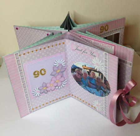 3D Flowers N Dragonflies Floral Carousel Card Kit by Roseanna Miles