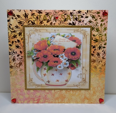Red Poppies in a Jug by Roseanna Miles