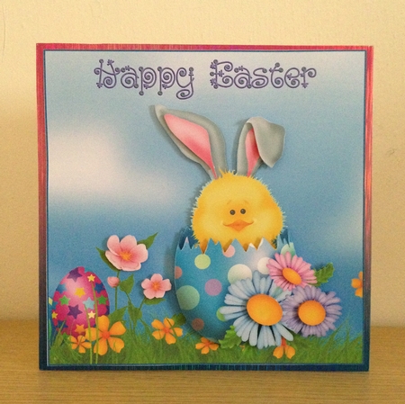 Easter Scene Topper by Roseanna Miles