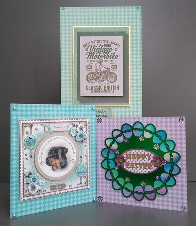Faux Embossed Sheets Set 1 - 10 x A4 Backing Paper Sheets by Roseanna Miles