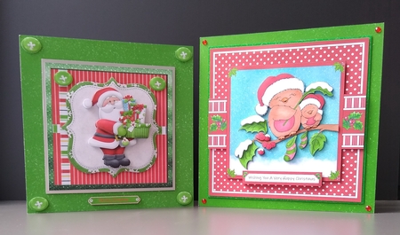 12 x A4 Sparkle Backgrounds Christmas Colours by Roseanna Miles