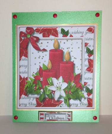 Candles at Christmas  by Roseanna Miles