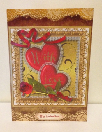 Beautiful Love or Valentine Wishes by Roseanna Miles