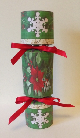 Beautiful Green Christmads Cracker 2 by Roseanna Miles
