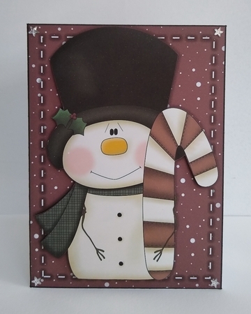 Christmas Gift Card Envelope Red 1 by Roseanna Miles