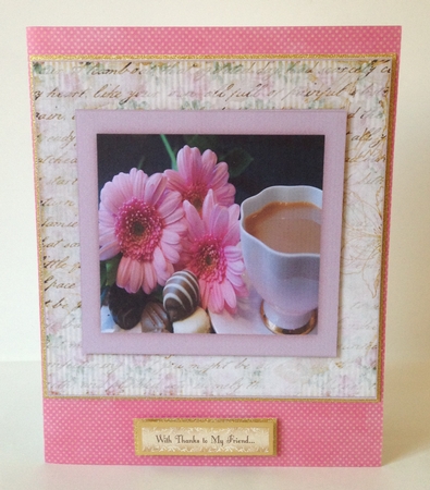 A Perfect Cup Of Tea On Mothers Day 8x8 by Roseanna Miles