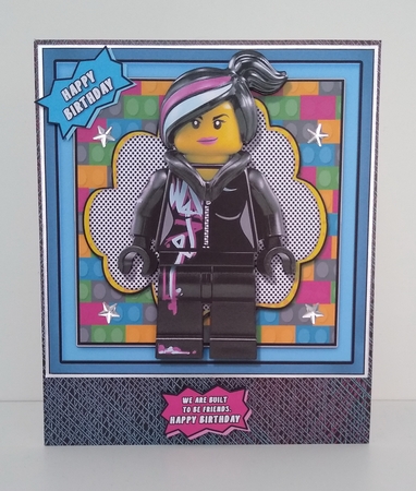 Lego Heroes Card Front Mini Kit.5 by Roseanna Miles